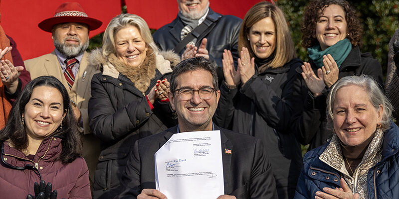 Signing NCC Public Arts Commission