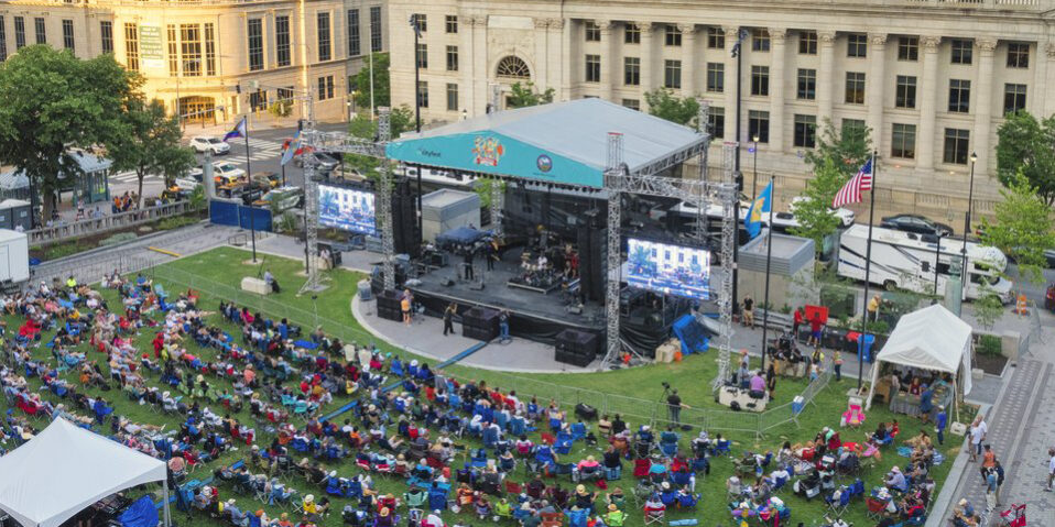 culturaltourism Clifford Brown Jazz Festival at Rodney Square