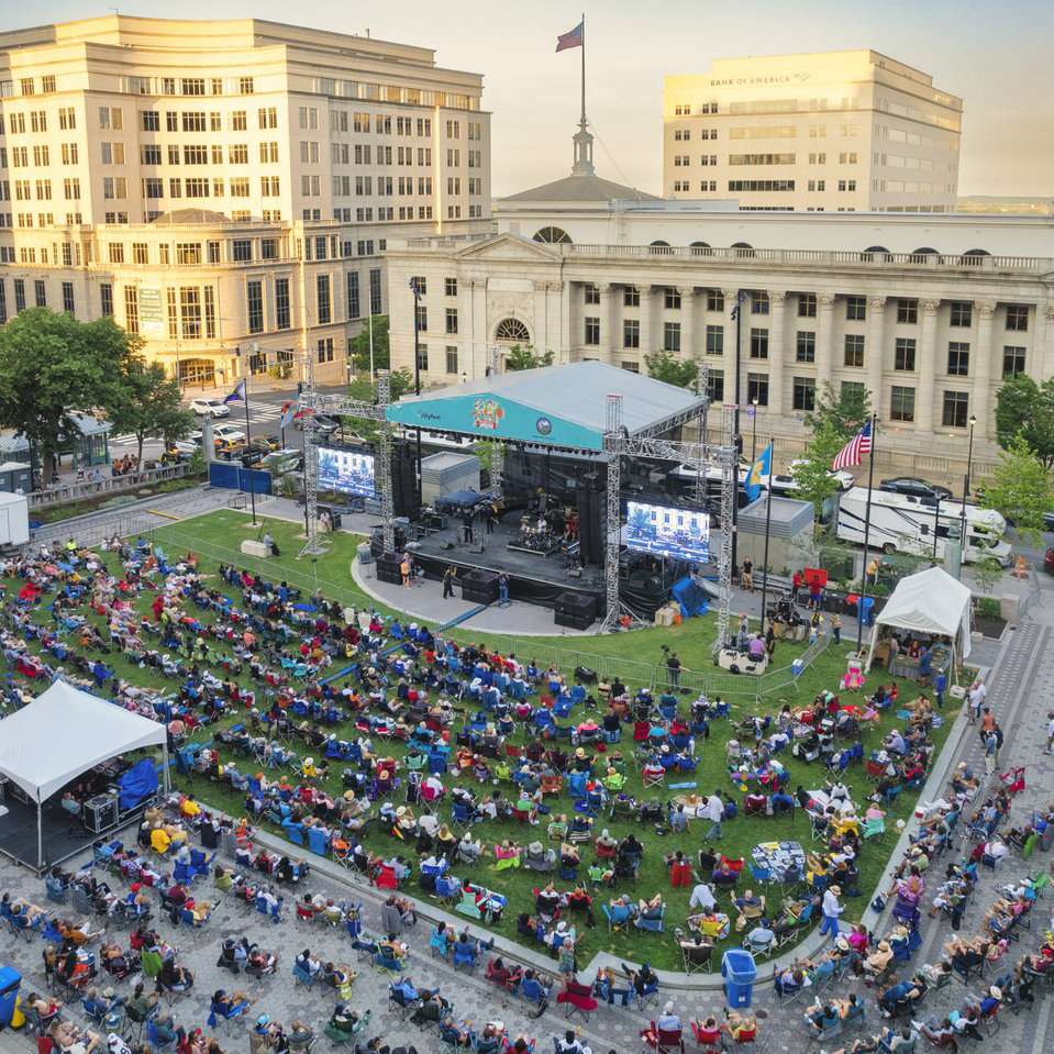 culturaltourism Clifford Brown Jazz Festival at Rodney Square